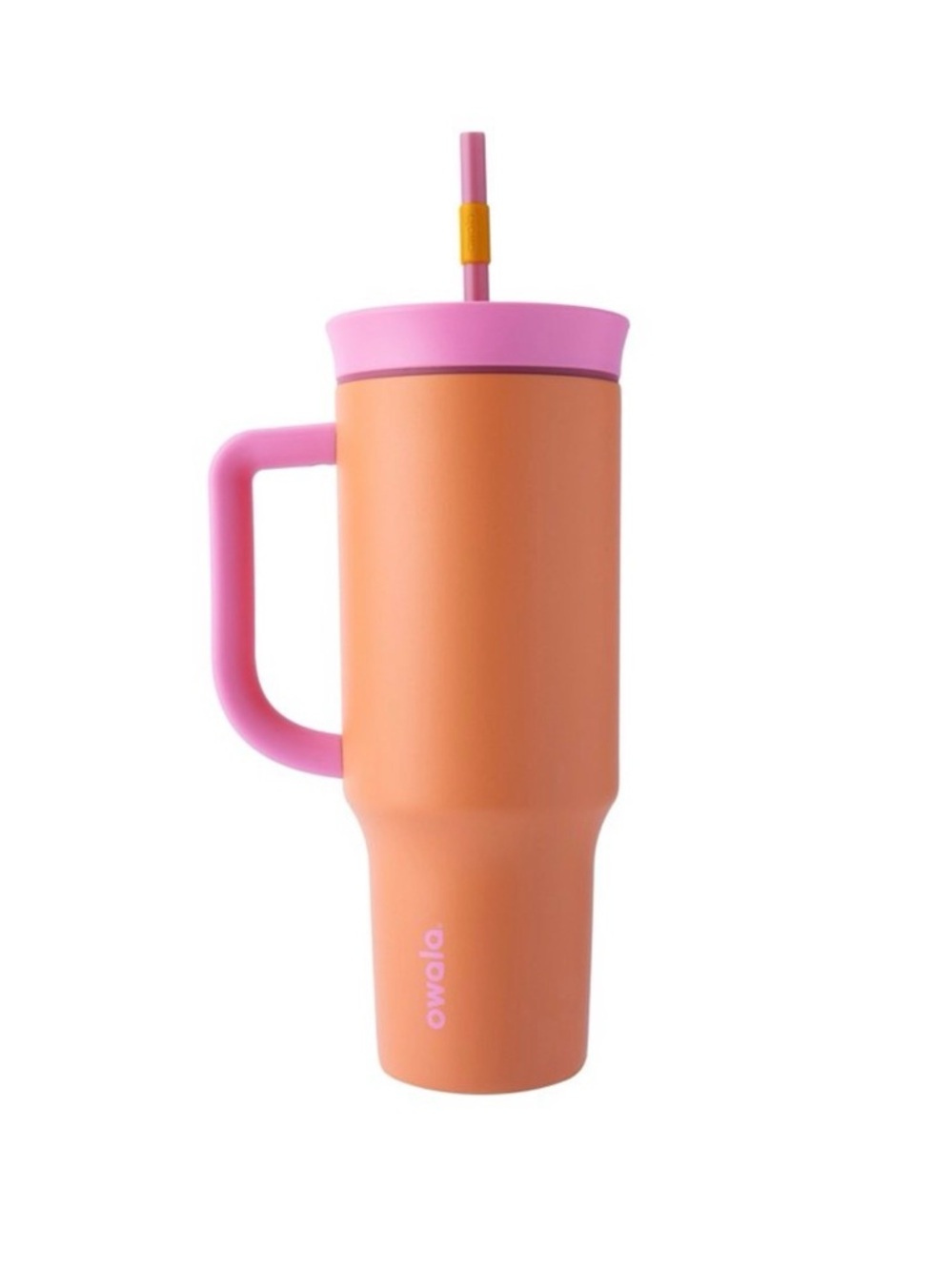 Owala 40 oz stainless steel straw tumbler - tangy tango